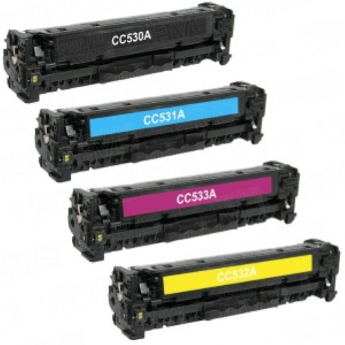 Black universal HP CC530A/CE410X/CF380A/X Canon 718BK-3.5K